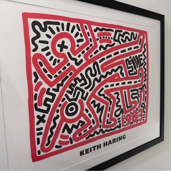 NWT Limited Edition Coach Keith Haring Brown and Black Crossbody Bag - Picture 3 of 12